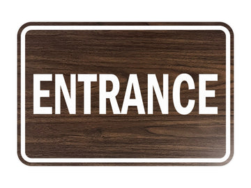 Signs ByLITA Classic Framed Entrance